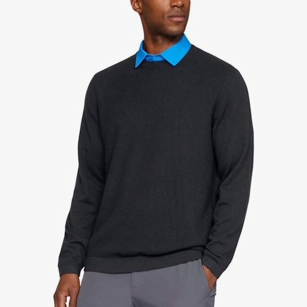 Under Armour Men's Threadborne Wool Blend Crew Neck Sweater